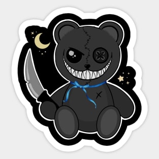 Terror Teddy Sticker